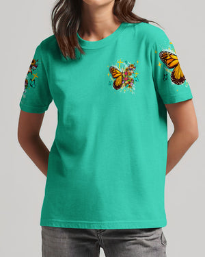 Created With A Purpose Butterfly Women's All Over Print Shirt - Tltw1410253