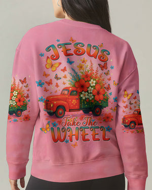 Jesus Take The Wheel Women's All Over Print Shirt - Tltw1504254