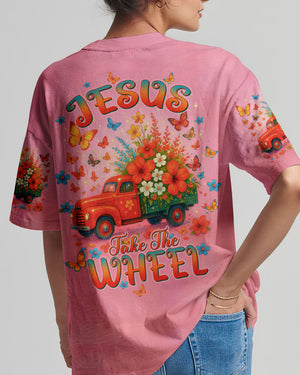 Jesus Take The Wheel Women's All Over Print Shirt - Tltw1504254