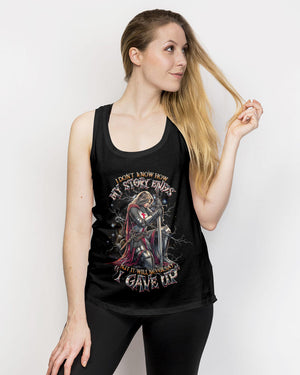 I Don't Know How My Story Ends Warrior Women's All Over Print Shirt - Tltw1605253