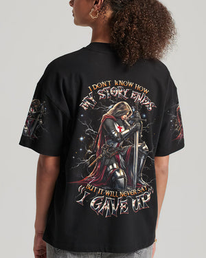 I Don't Know How My Story Ends Warrior Women's All Over Print Shirt - Tltw1605253