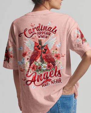 Cardinals Appear When Angels Are Near Women's All Over Print Shirt - Tltw1606253