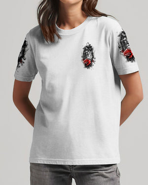 Way Maker Miracle Worker Cross Lion Women's All Over Print Shirt - Tltw1709244