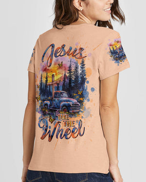 Jesus Take The Wheel Women's All Over Print Shirt - Tltw1903245