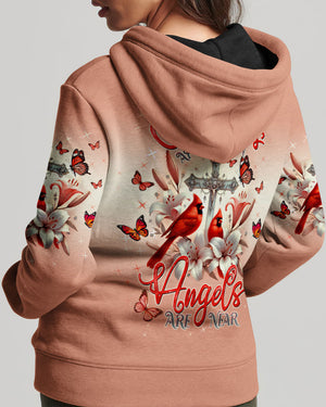 Cardinals Appear When Angels Are Near Women's All Over Print Shirt - Tltw1903253