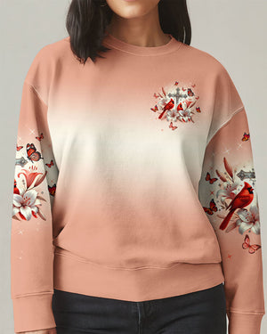 Cardinals Appear When Angels Are Near Women's All Over Print Shirt - Tltw1903253
