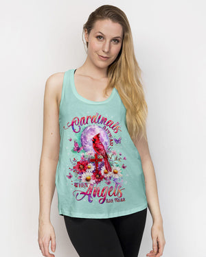 Cardinals Appear When Angels Are Near Women's All Over Print Shirt - Tltw2001252
