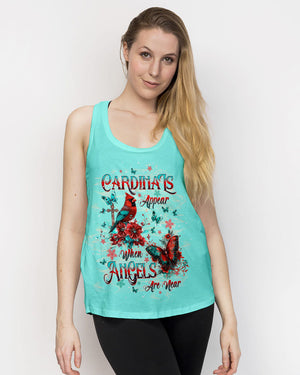 When Cardinals Appear Angels Are Near Women's All Over Print Shirt - Tltw2110243