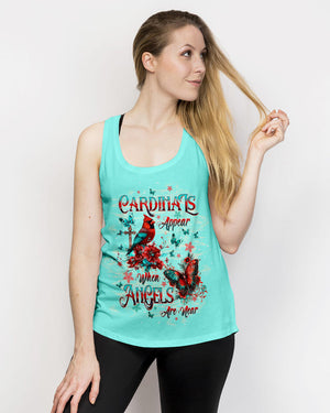 When Cardinals Appear Angels Are Near Women's All Over Print Shirt - Tltw2110243
