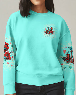 When Cardinals Appear Angels Are Near Women's All Over Print Shirt - Tltw2110243