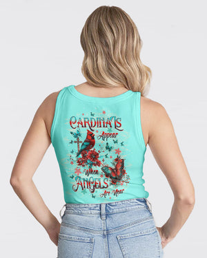 When Cardinals Appear Angels Are Near Women's All Over Print Shirt - Tltw2110243