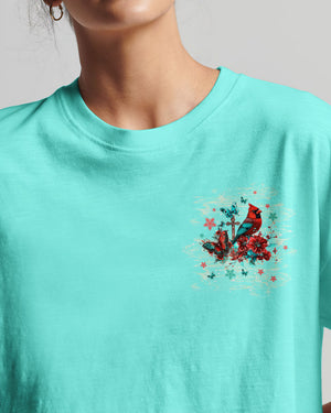 When Cardinals Appear Angels Are Near Women's All Over Print Shirt - Tltw2110243