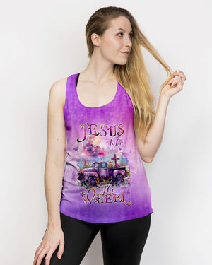 Jesus Take The Wheel Women's All Over Print Shirt - Tltw2207243