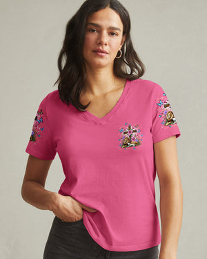 I Believe In God Lion Lamb Women's All Over Print Shirt - Tltw2301254