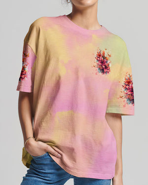 A Day Without Prayer Is A Day Without Power Lilies Women's All Over Print Shirt - Tltw2304245