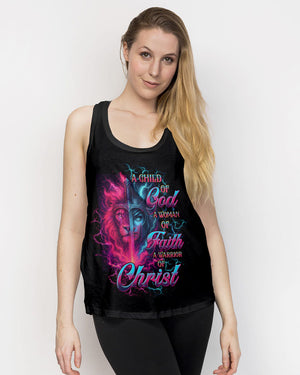 A Child Of God A Woman Of Faith Women's All Over Print Shirt - Tltw2306253