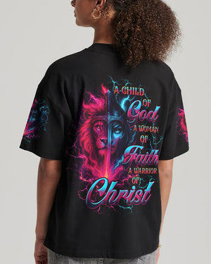 A Child Of God A Woman Of Faith Women's All Over Print Shirt - Tltw2306253