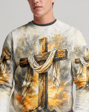 I Can Do All Things Through Christ Lion Cross Men's All Over Print - Tltw2404264