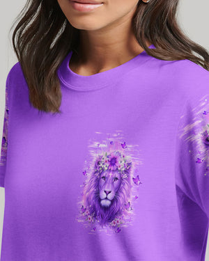 A Child Of God A Woman Of Faith Lion Women's All Over Print Shirt - Tltw2701263
