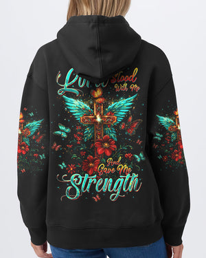 Lord Stood With Me Cross Wings Women's All Over Print Shirt - Tltw2709245