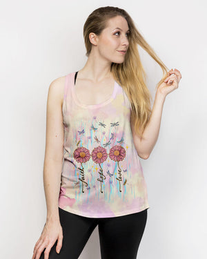 Faith Hope Love Women's All Over Print Shirt - Tltw2802254