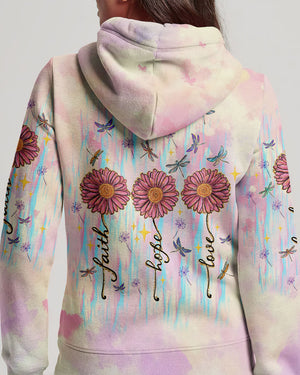 Faith Hope Love Women's All Over Print Shirt - Tltw2802254