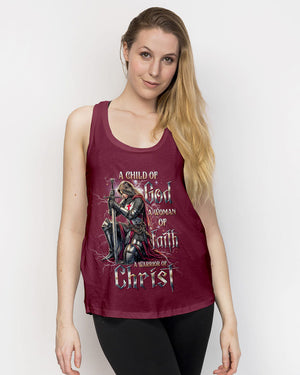 A Child Of God A Woman Of Faith Women's All Over Print Shirt - Tltw2811241
