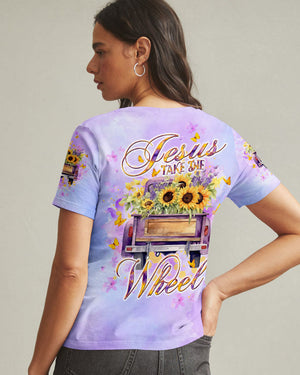Jesus Take The Wheel Women's All Over Print Shirt - Tltw3107244
