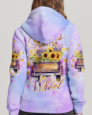 Jesus Take The Wheel Women's All Over Print Shirt - Tltw3107244