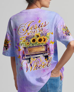 Jesus Take The Wheel Women's All Over Print Shirt - Tltw3107244