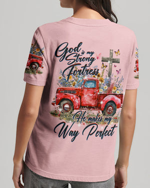 He Makes My Way Perfect Women's All Over Print Shirt - Ty0301241
