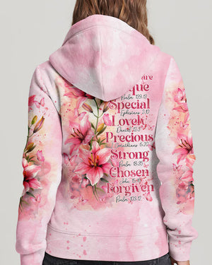 God Says You Are Lilies Women's All Over Print Shirt - Ty0811241