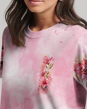 God Says You Are Lilies Women's All Over Print Shirt - Ty0811241