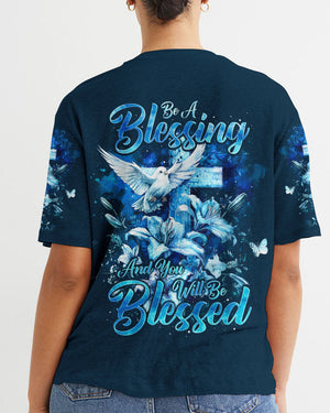 Be A Blessing Women's All Over Print Shirt - Ty1103241