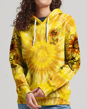 Faith Sunflower Women's All Over Print Shirt - Ty1104261