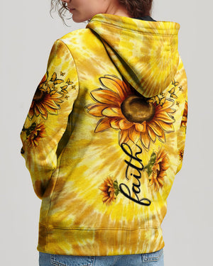 Faith Sunflower Women's All Over Print Shirt - Ty1104261