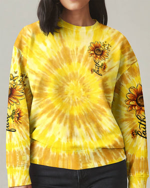 Faith Sunflower Women's All Over Print Shirt - Ty1104261