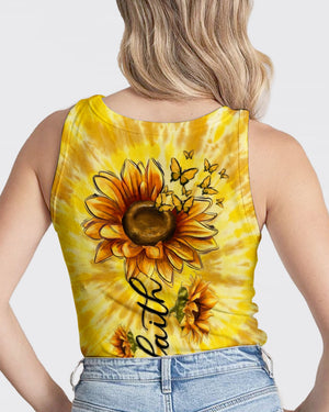 Faith Sunflower Women's All Over Print Shirt - Ty1104261