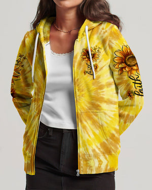 Faith Sunflower Women's All Over Print Shirt - Ty1104261