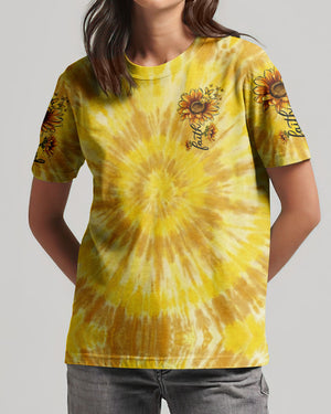 Faith Sunflower Women's All Over Print Shirt - Ty1104261