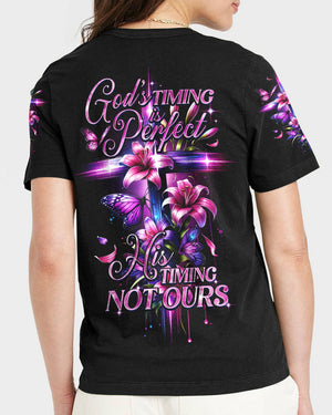 God's Timing Is Perfect Women's All Over Print Shirt - Ty1501242
