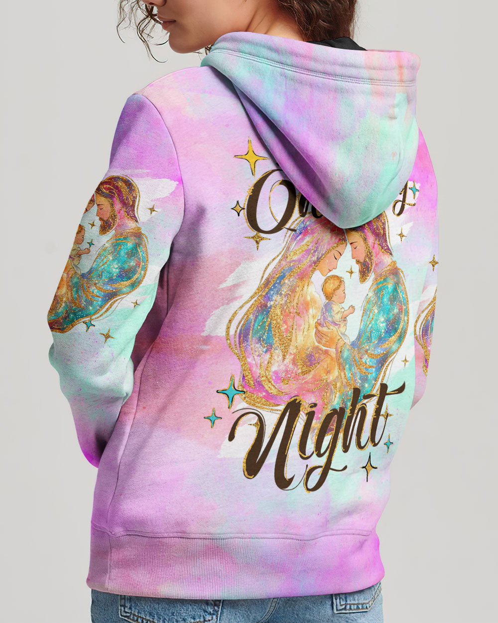 Oh Holy Night Women's All Over Print Shirt - Ty1511242
