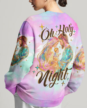 Oh Holy Night Women's All Over Print Shirt - Ty1511242