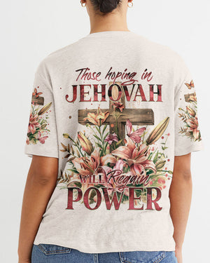 Hoping In Jehovah Women's All Over Print Shirt - Ty2603243