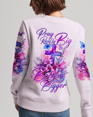 Pray Really Big Women's All Over Print Shirt - Ty2902242