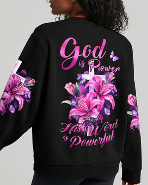 God Is Power Women's All Over Print Shirt - Tyhi1603241