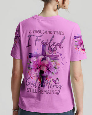 God's Mercy Still Remains Women's All Over Print Shirt - Tyhi1603242