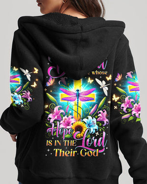 Blessed Are Those Whose Hope Is In The Lord Their God Women's All Over Print Shirt - Tyhi2307243
