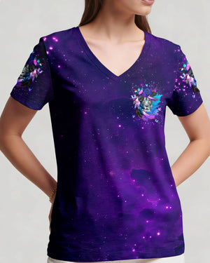 Blessed By God Lion Women's All Over Print Shirt - Tyln0403262