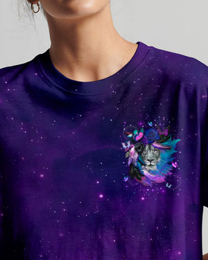 Blessed By God Lion Women's All Over Print Shirt - Tyln0403262